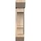 Ekena Millwork Balboa Slat Smooth Bracket w/ Offset Brace, Douglas Fir, 7 1/2"W x 22"D x 34"H BKT0806X22X34BOA06SDF - alternate 2